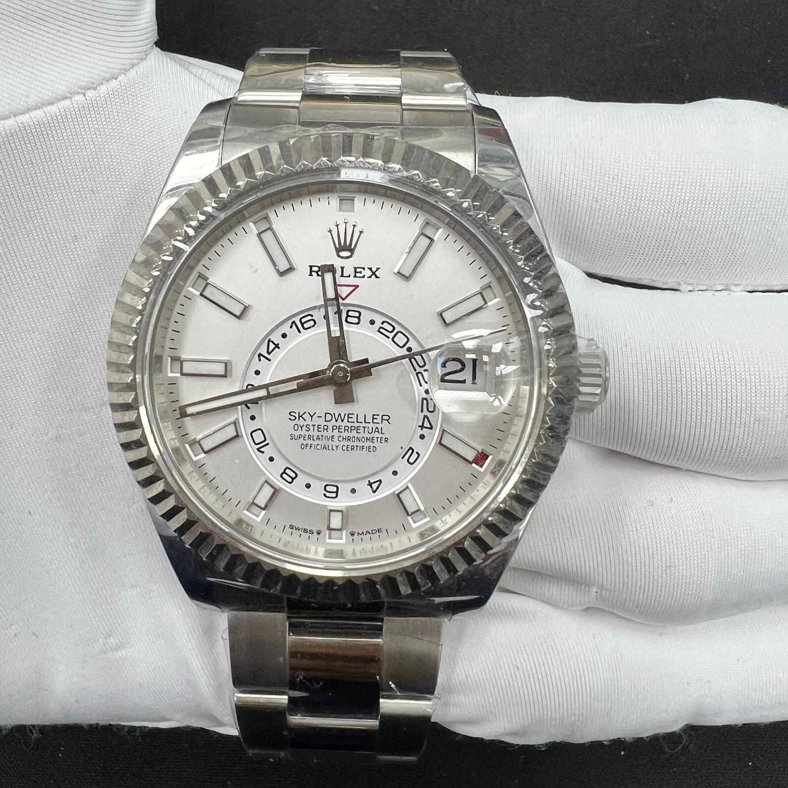 ROLEX SKY DWELLER A2028LW - SJR London Timepiece