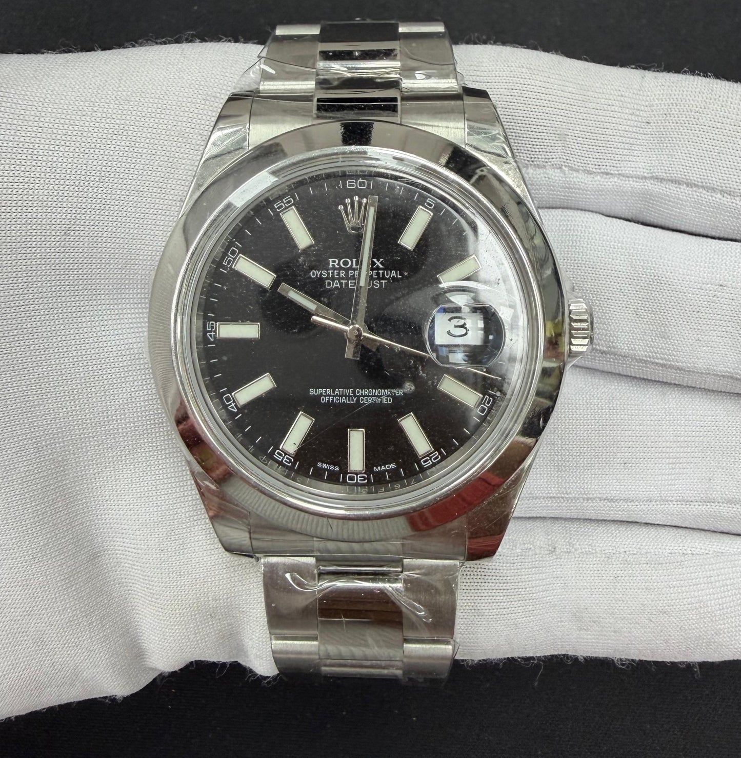 ROLEX DATEJUST 8118LW - SJR London Timepiece