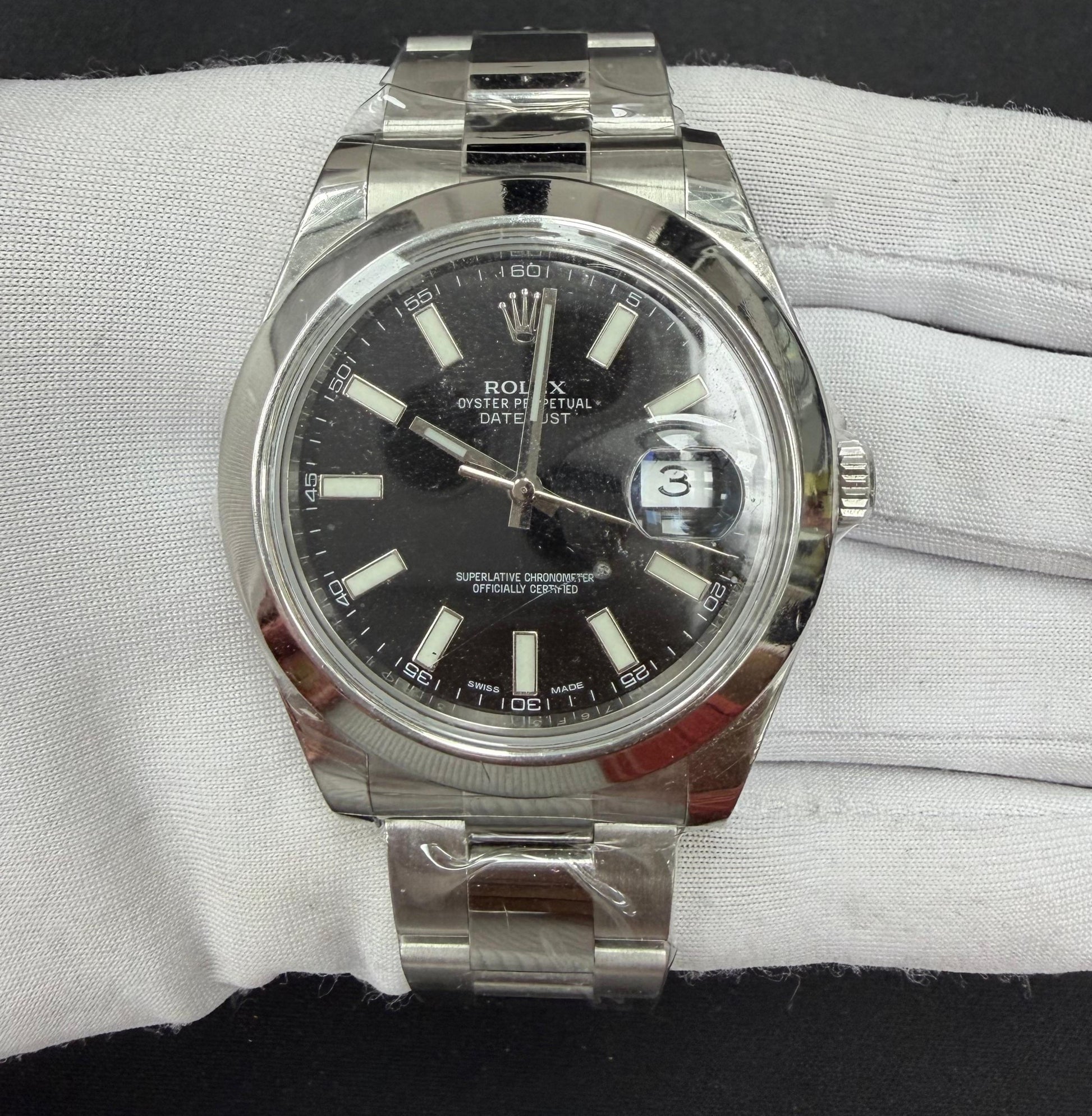 ROLEX DATEJUST 8118LW - SJR London Timepiece