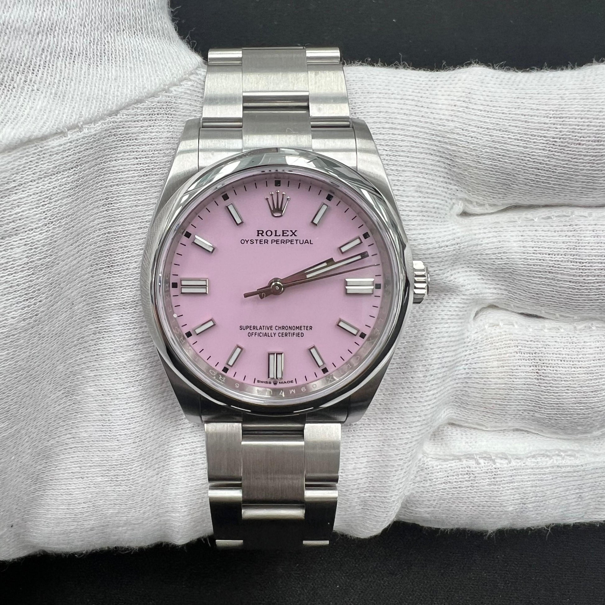 ROLEX OYSTER PERPETUAL T3034LW - SJR London Timepiece