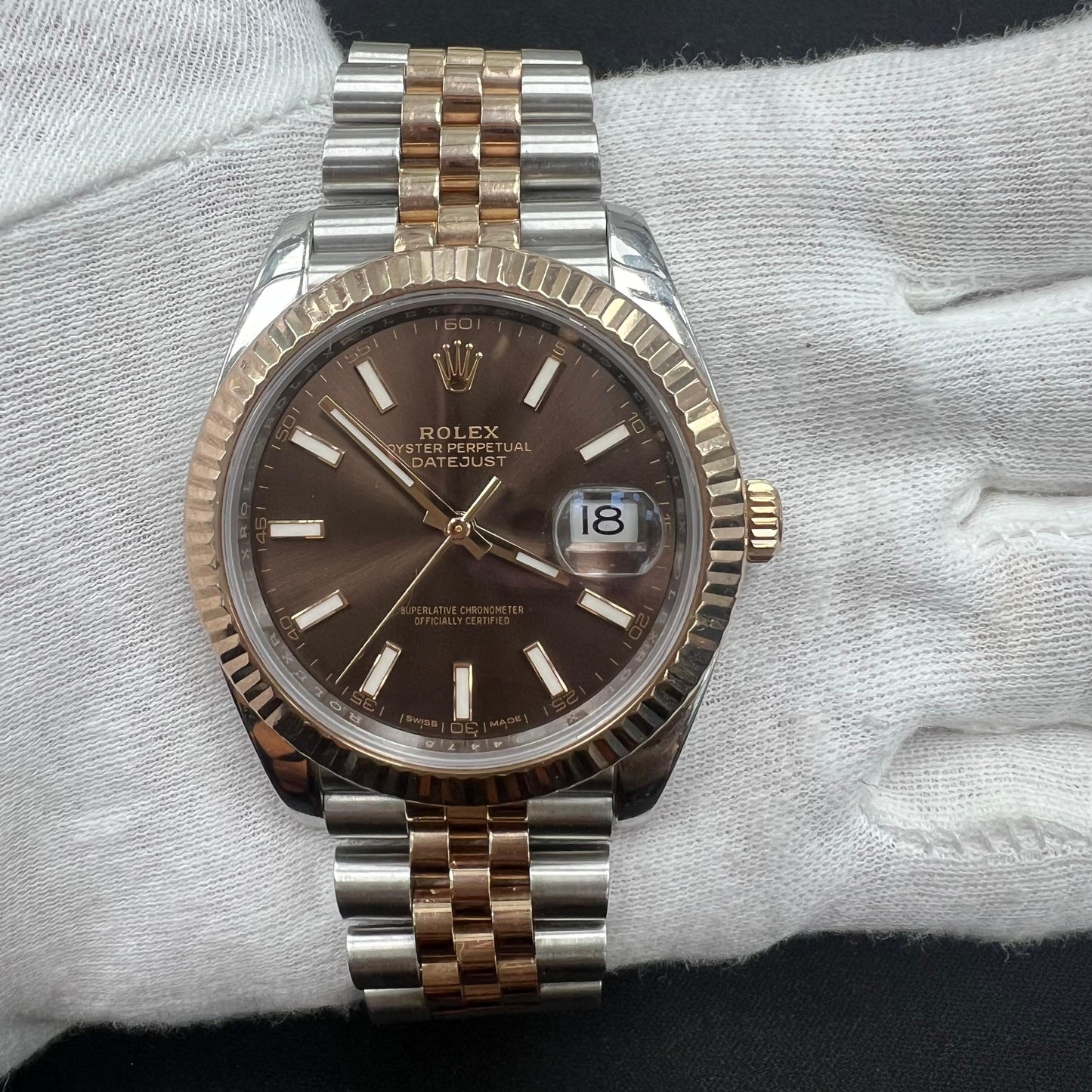 ROLEX DATEJUST 8995LW - SJR London Timepiece