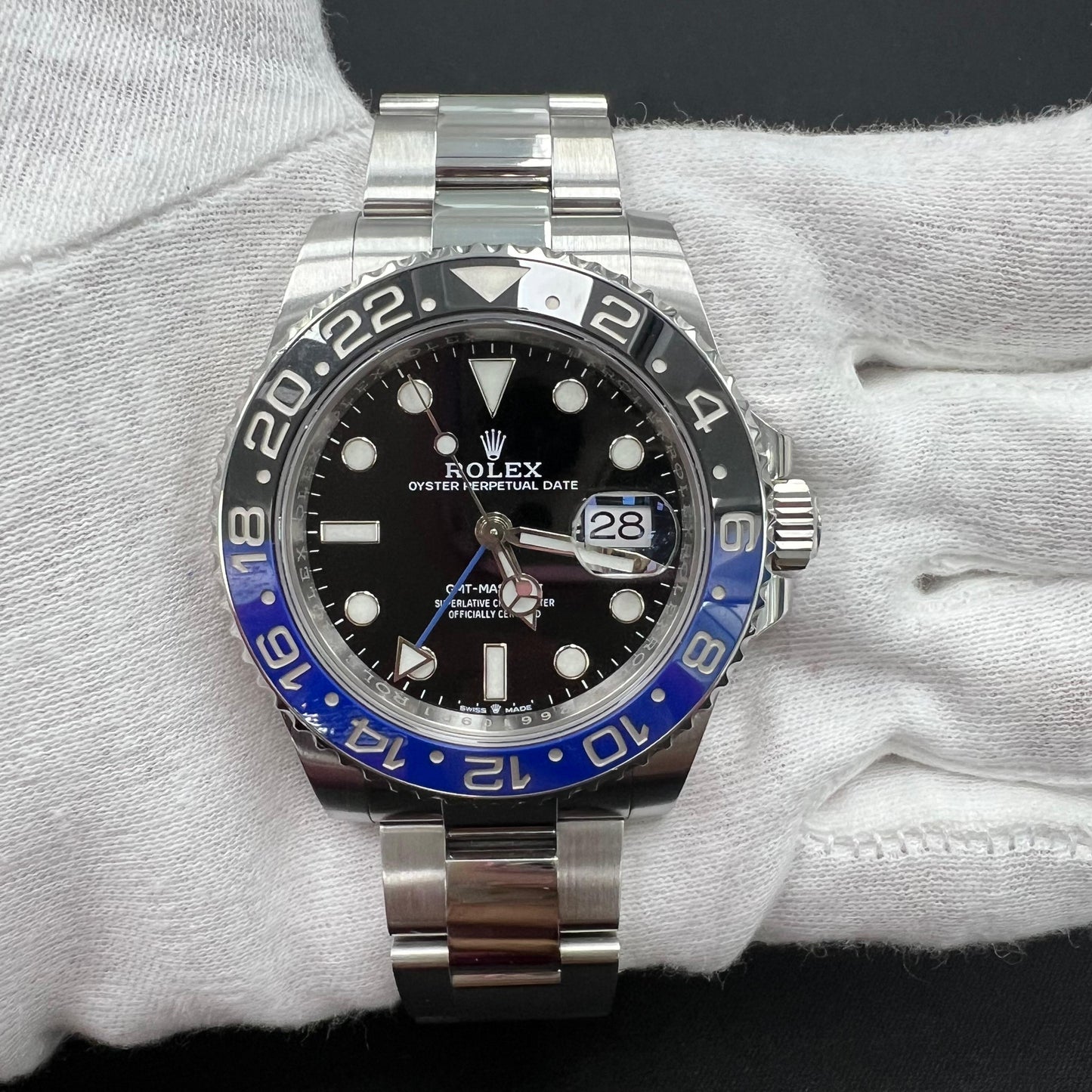 ROLEX GMT MASTER II 8680LW - SJR London Timepiece