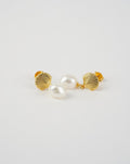 Sea Shell Pearl Earrings