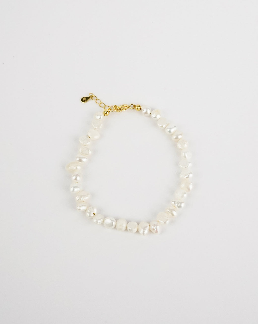 Classic Misshaped Pearl Bracelet