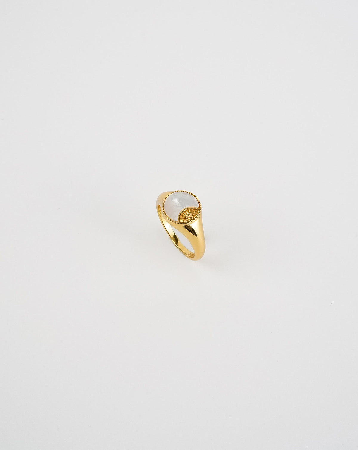 Bague Rayon de Soleil en Nacre