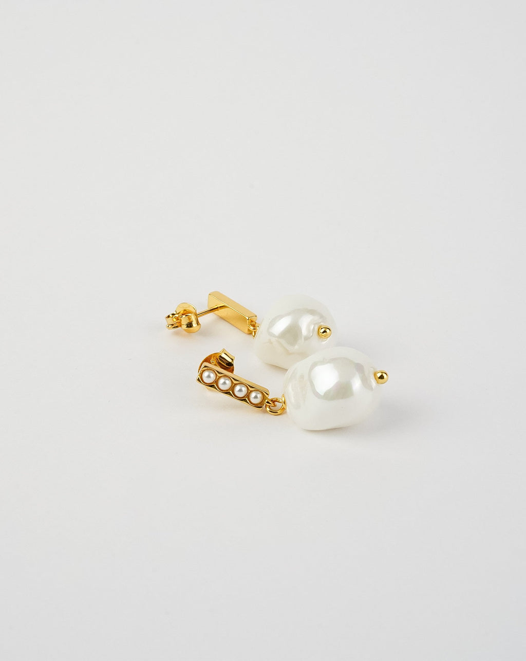 Boucles d'oreilles perles baroques