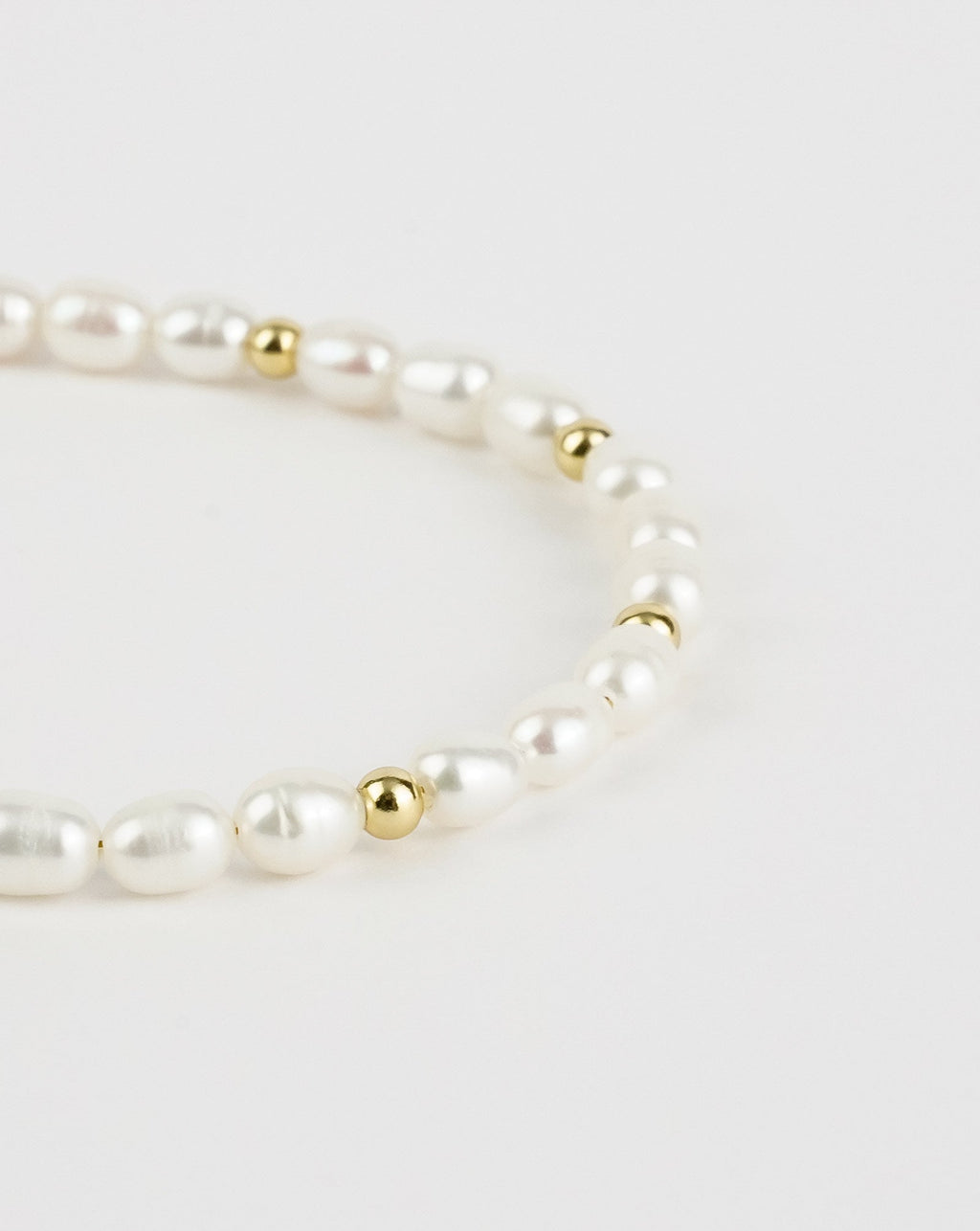 Seed Beaded Pearl Bracelet