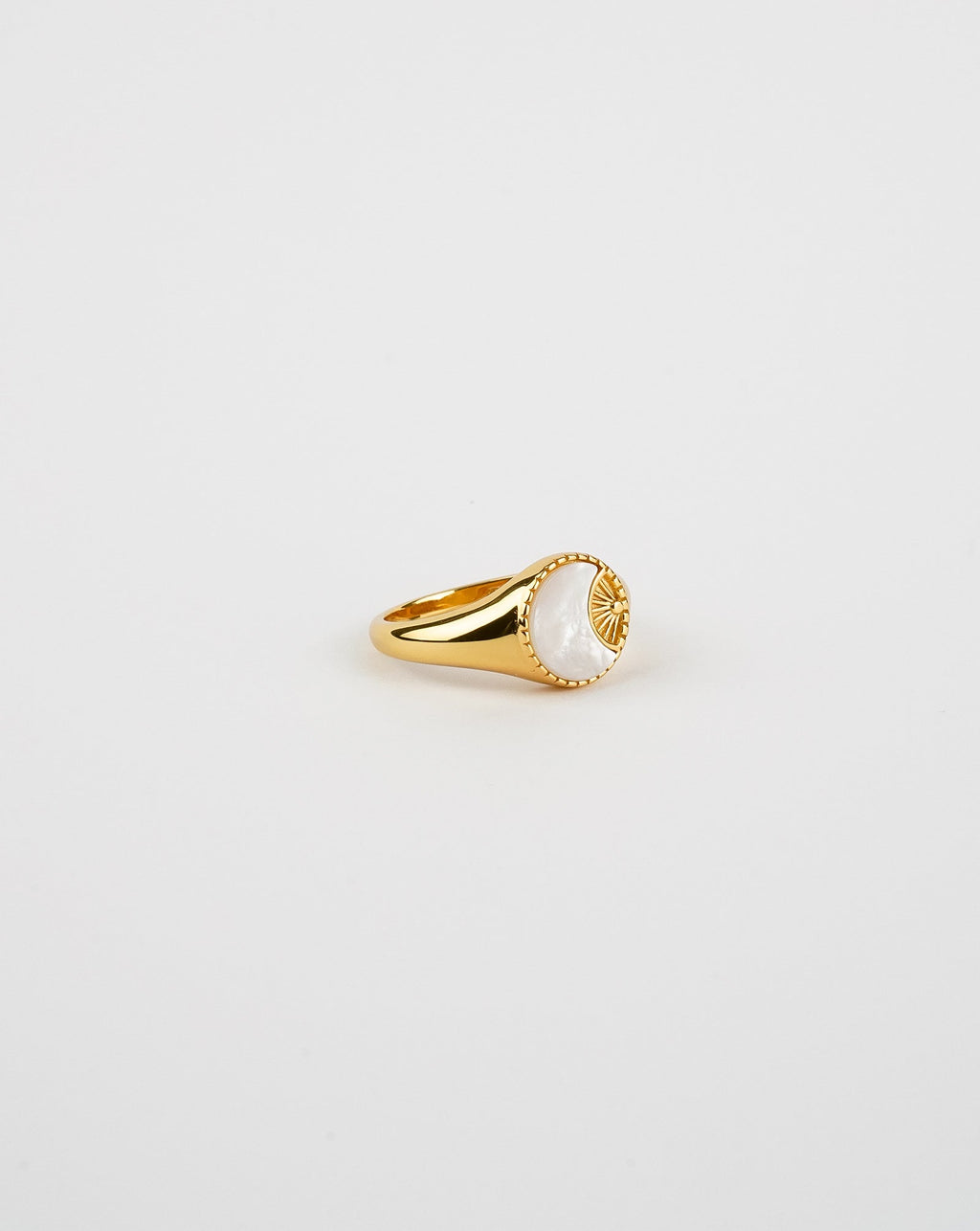 Bague Rayon de Soleil en Nacre