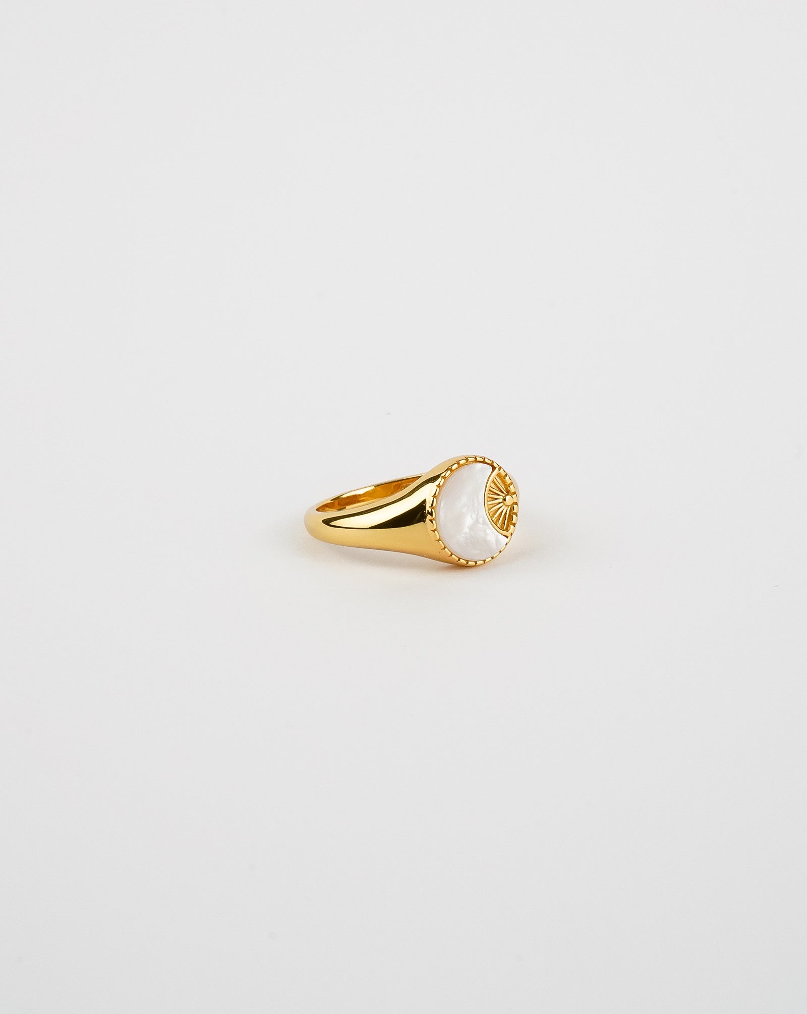 Bague Rayon de Soleil en Nacre