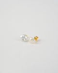Boucles d'oreilles clous en perles baroques d'eau douce