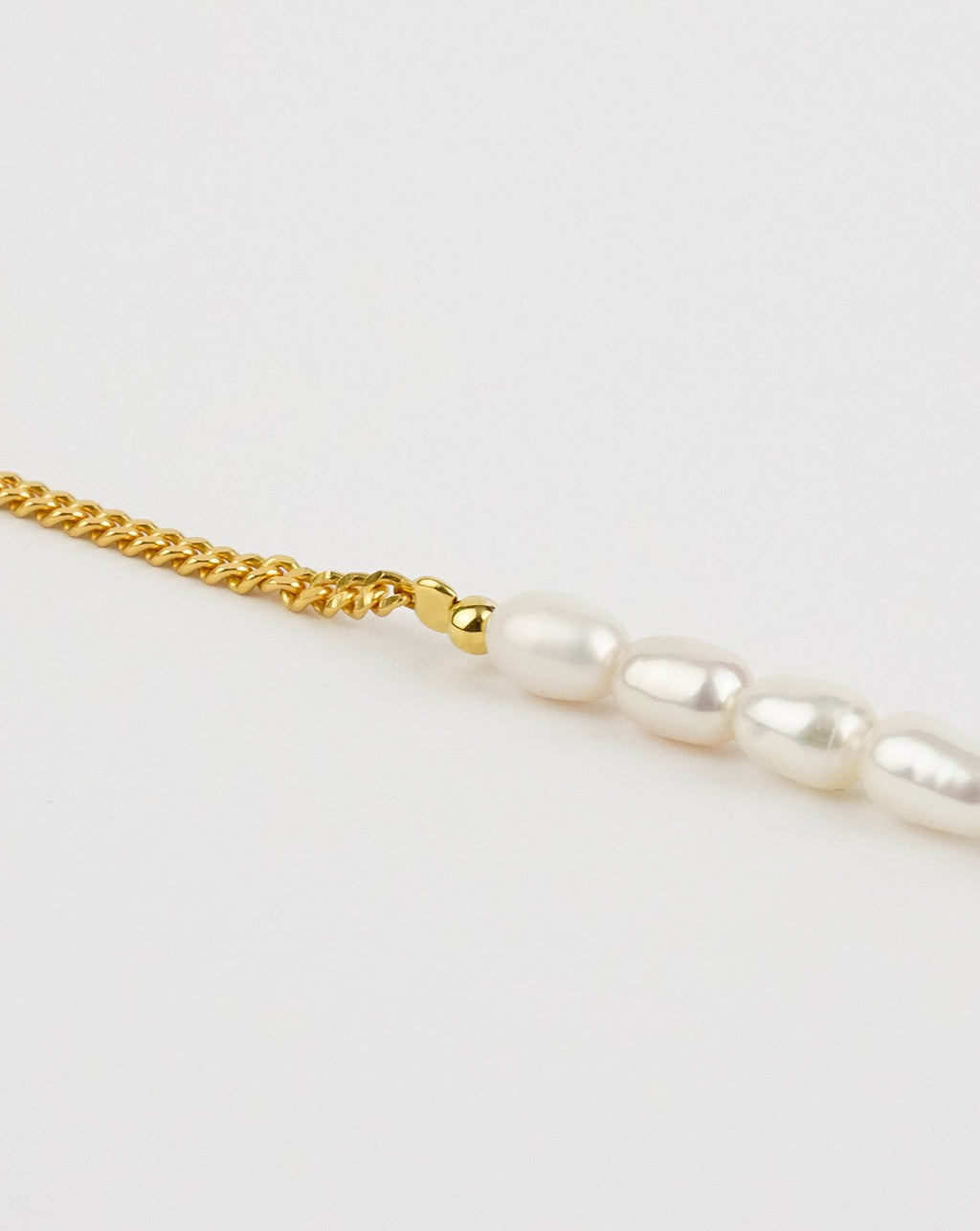 Half Chain Pearl Bracelet