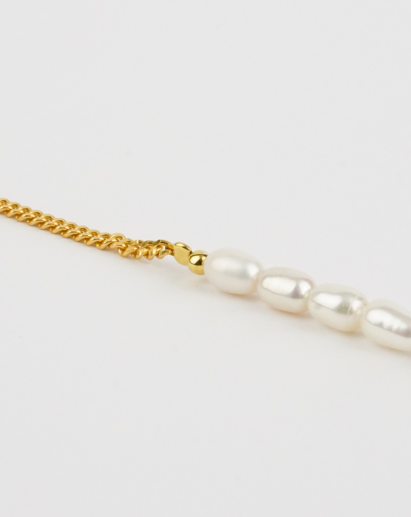 Half Chain Pearl Bracelet