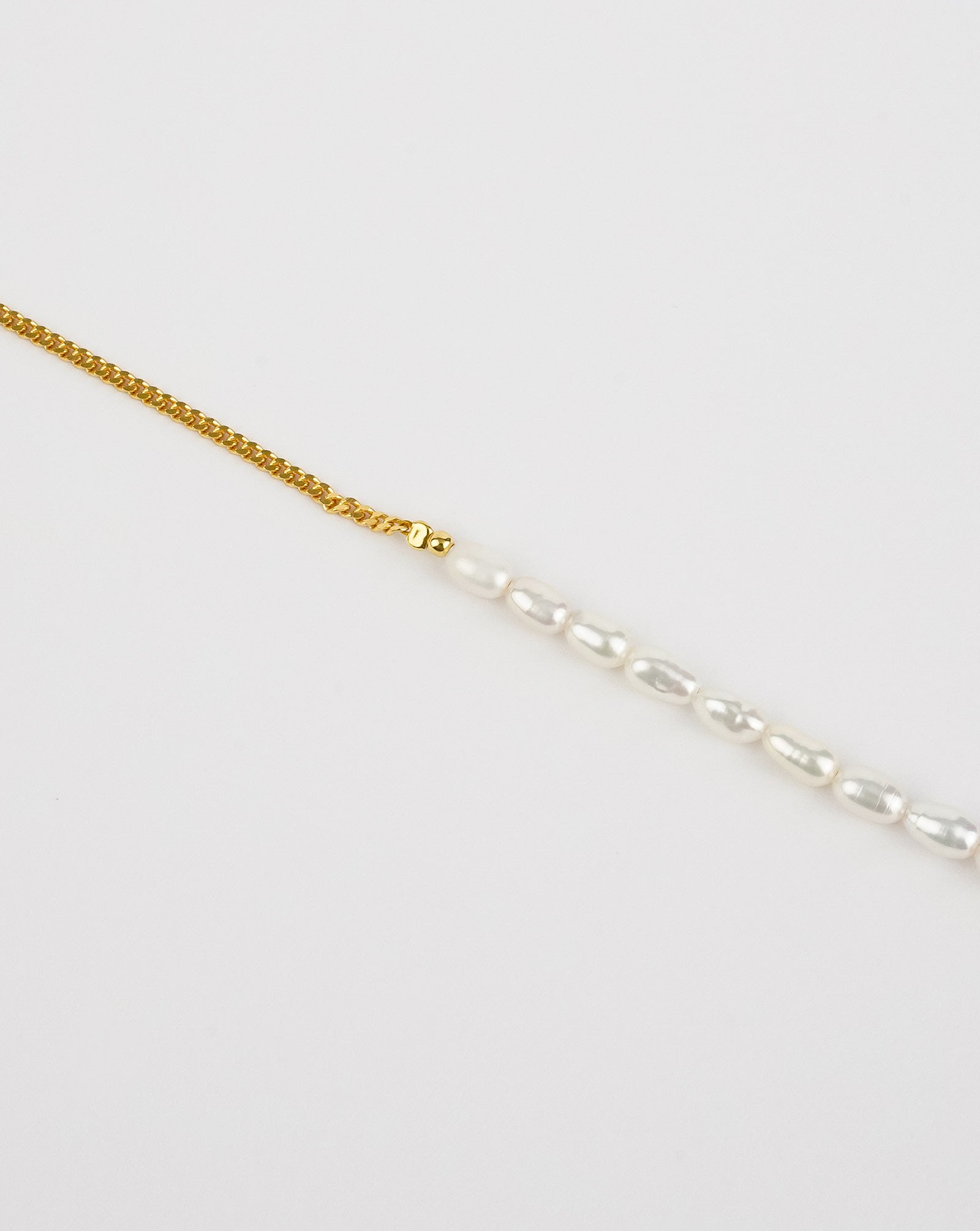 Half Chain Pearl Bracelet
