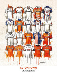 Luton Town FC - A2 Signed Limited Edition Prints
