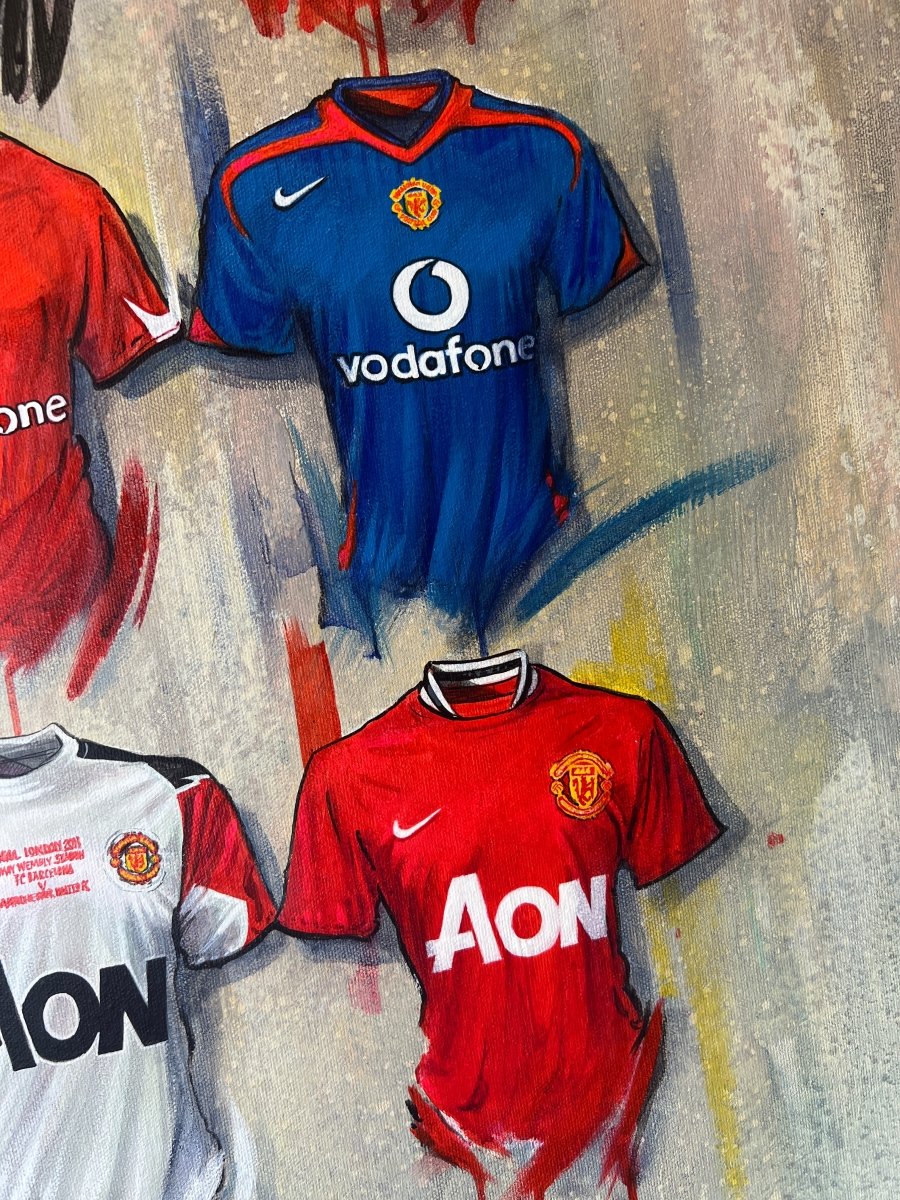 Manchester United FC A2 Signed Limited Edition Prints