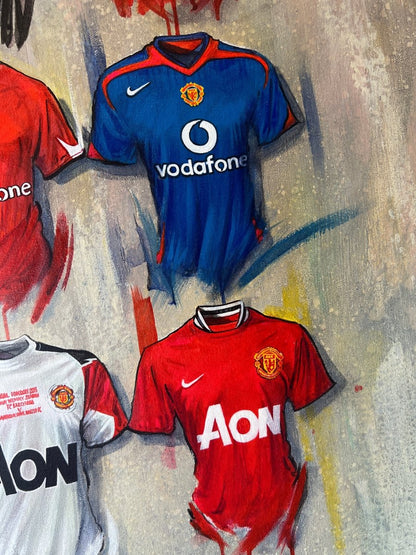 Manchester United FC A2 Signed Limited Edition Prints