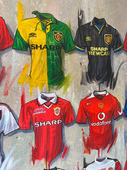 Manchester United FC A2 Signed Limited Edition Prints