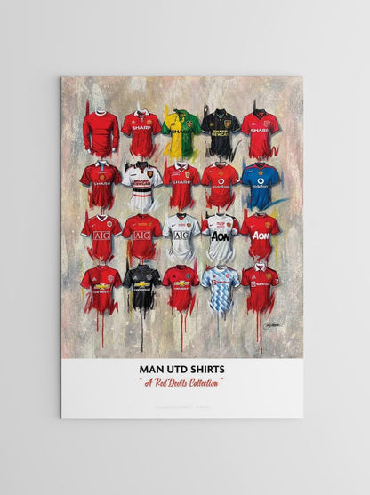 Manchester United FC A2 Signed Limited Edition Prints
