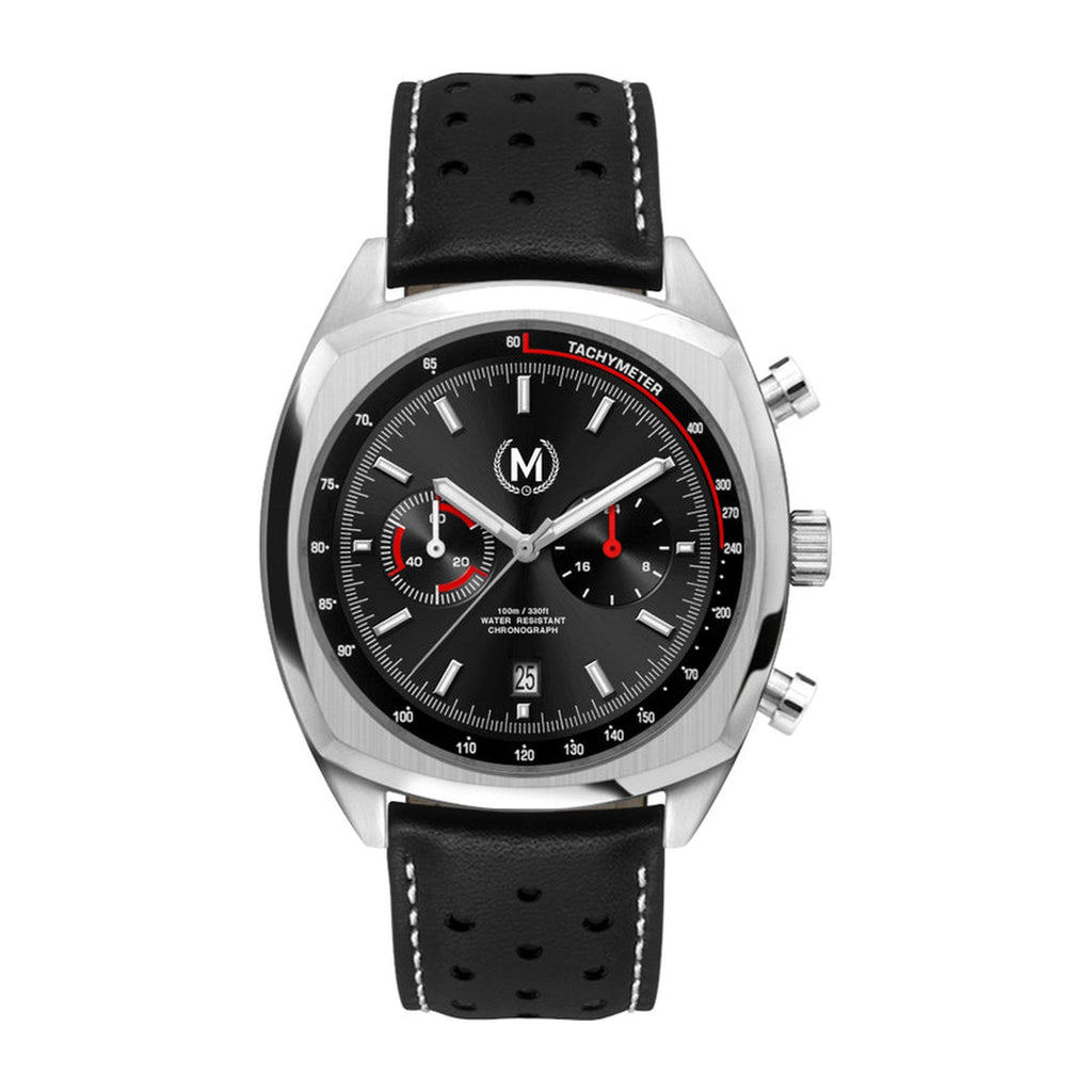 Chronomètre Classic Driver, bracelet noir (PRÉCOMMANDEZ DÈS MAINTENANT)