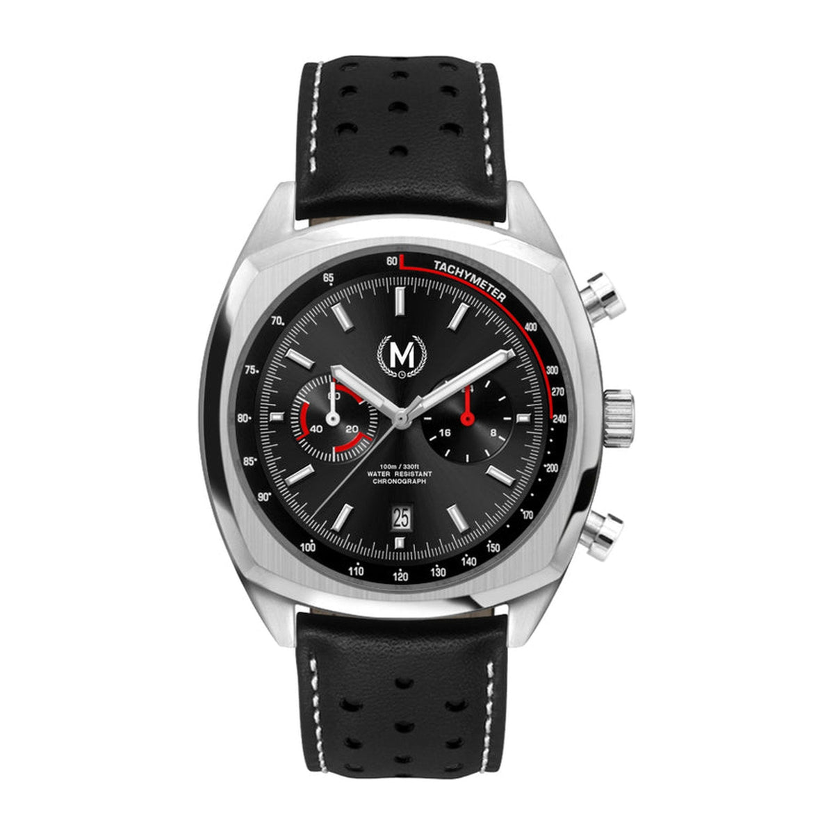 Chronomètre Classic Driver, bracelet noir (PRÉCOMMANDEZ DÈS MAINTENANT)