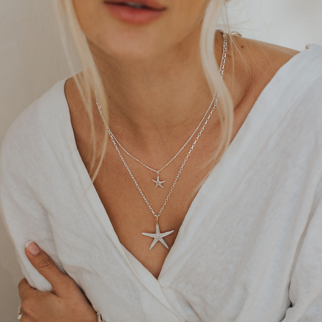 Collier maxi étoile de mer