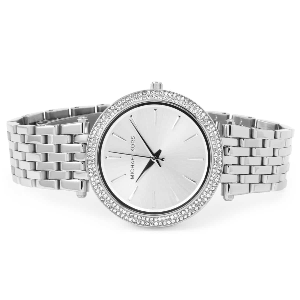 Michael Kors MK3190 Darci Women's Silver Watch - SJR London Timepiece