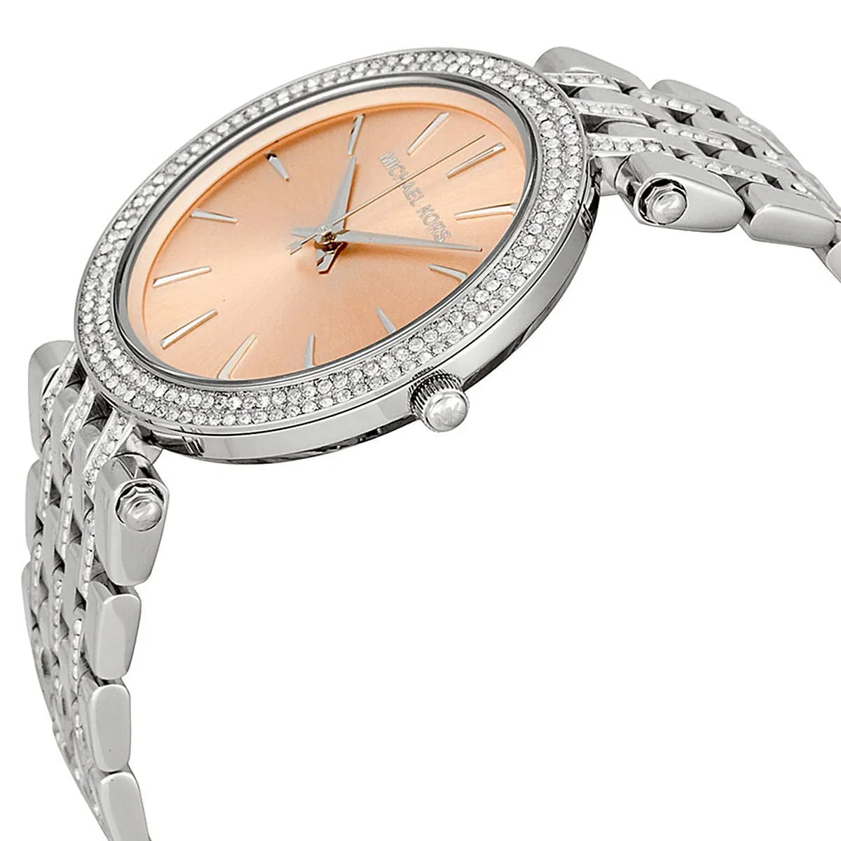 Michael Kors MK3218 Darci Women's Silver & Pink Watch - SJR London Timepiece
