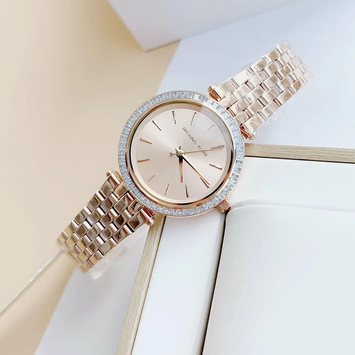 Michael Kors MK3366 Mini Darci Women's Rose Gold Watch - SJR London Timepiece