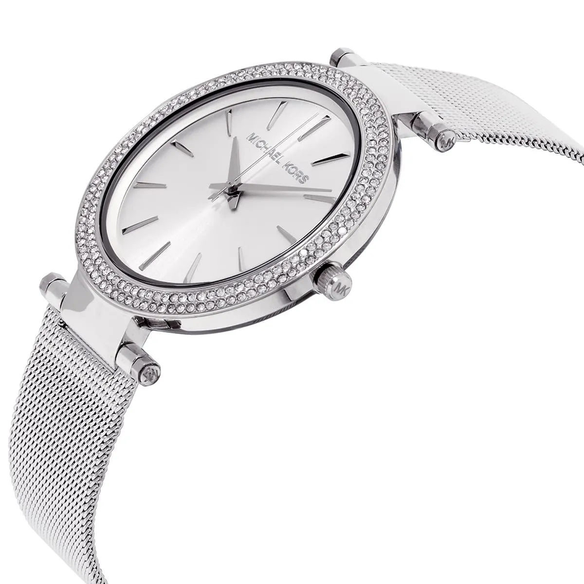 Michael Kors MK3367 Mini Darci Women's Silver Mesh Watch - SJR London Timepiece