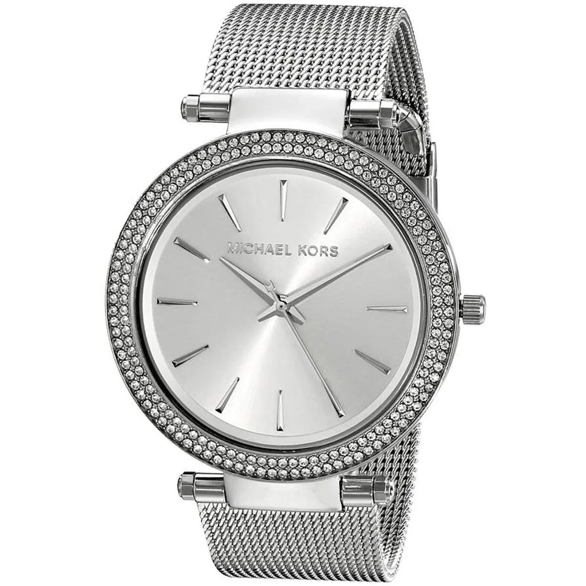 Michael Kors MK3367 Mini Darci Women's Silver Mesh Watch - SJR London Timepiece