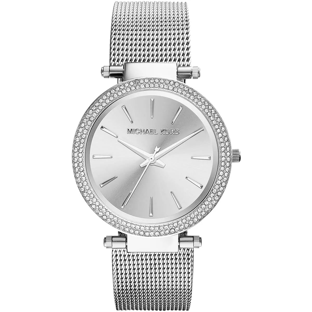 Michael Kors MK3367 Mini Darci Women's Silver Mesh Watch - SJR London Timepiece