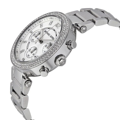 Michael Kors MK5353 Parker Women's Silver Watch - SJR London Timepiece