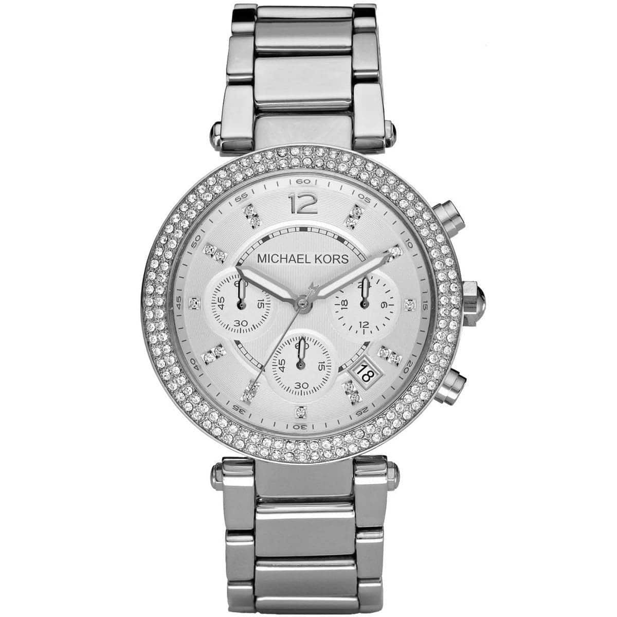 Michael Kors MK5353 Parker Women's Silver Watch - SJR London Timepiece