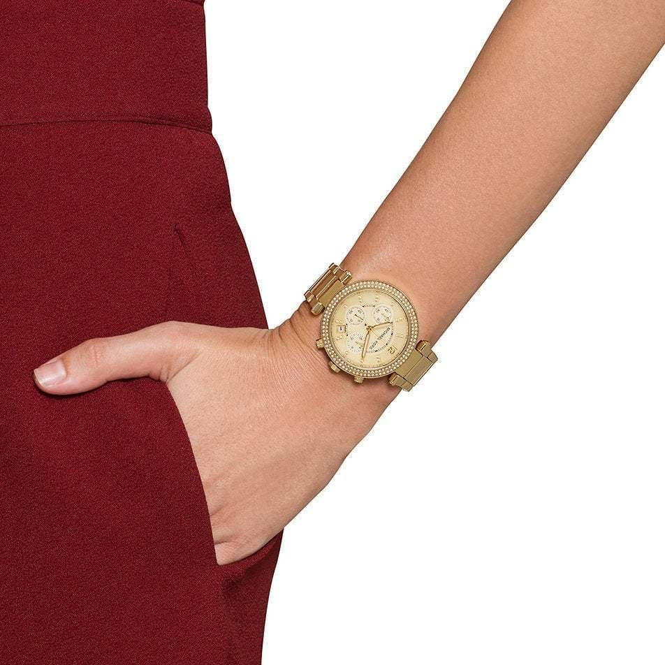 Michael Kors MK5354 Parker Women's Gold Watch - SJR London Timepiece