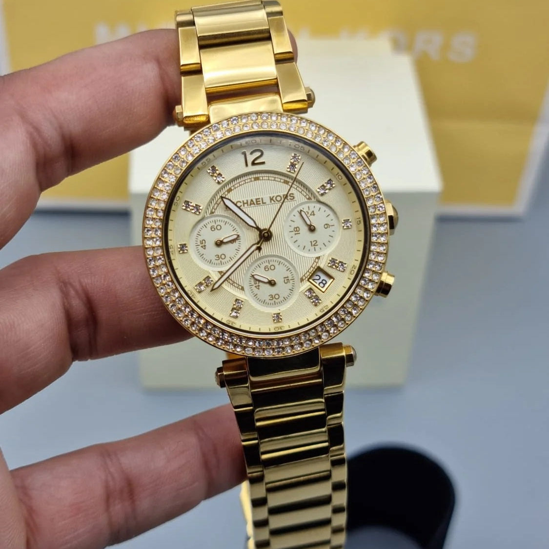 Michael Kors MK5354 Parker Women's Gold Watch - SJR London Timepiece