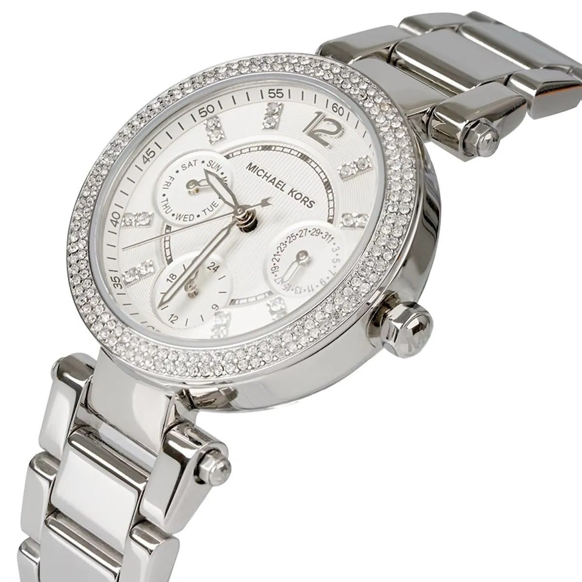 Michael Kors MK5615 Mini Parker Women's Silver Watch - SJR London Timepiece