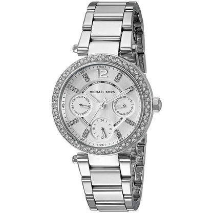 Michael Kors MK5615 Mini Parker Women's Silver Watch - SJR London Timepiece