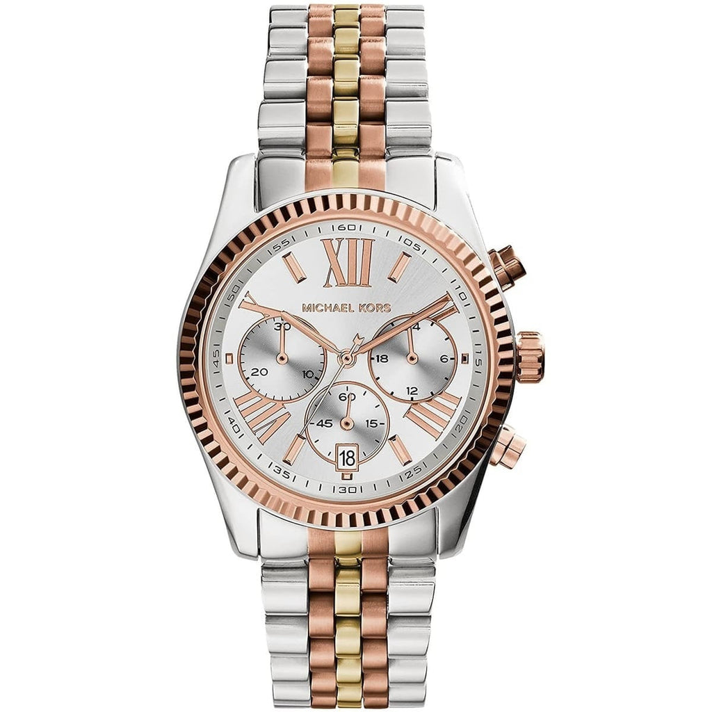 Montre femme Michael Kors MK5735 Lexington, ton or rose/or/argent
