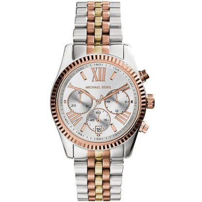 Michael Kors MK5735 Lexington Women's Tri-Tone Watch - SJR London Timepiece
