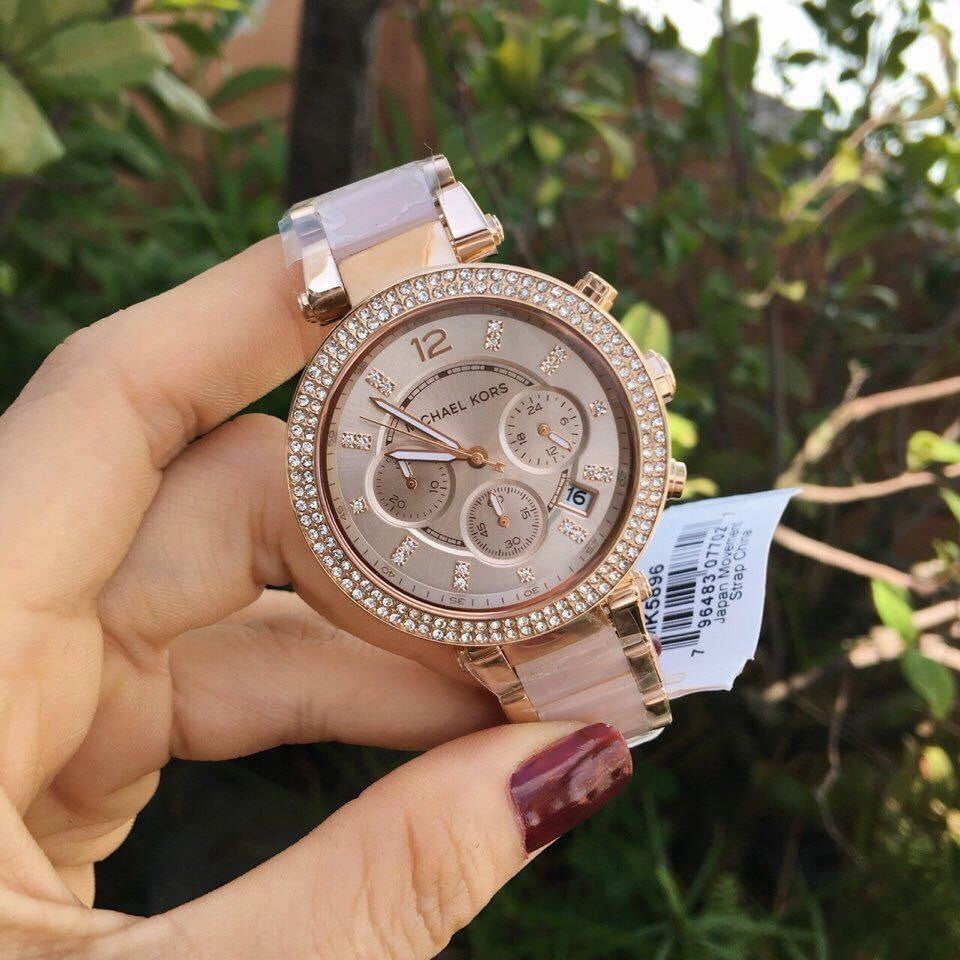 Michael Kors MK5896 Parker Women's Rose Gold Watch - SJR London Timepiece