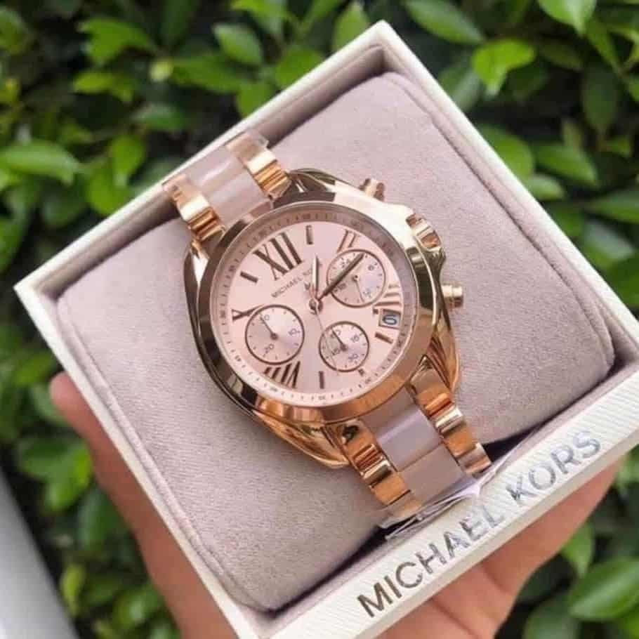 Michael Kors MK6066 Bradshaw Women's Rose Gold Watch - SJR London Timepiece