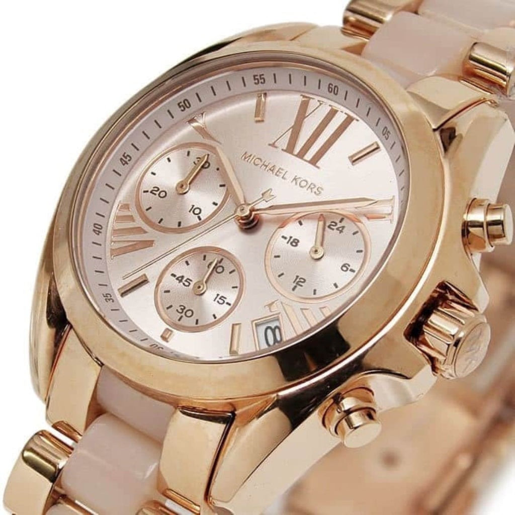 Montre Michael Kors MK6066 Bradshaw pour femme, or rose