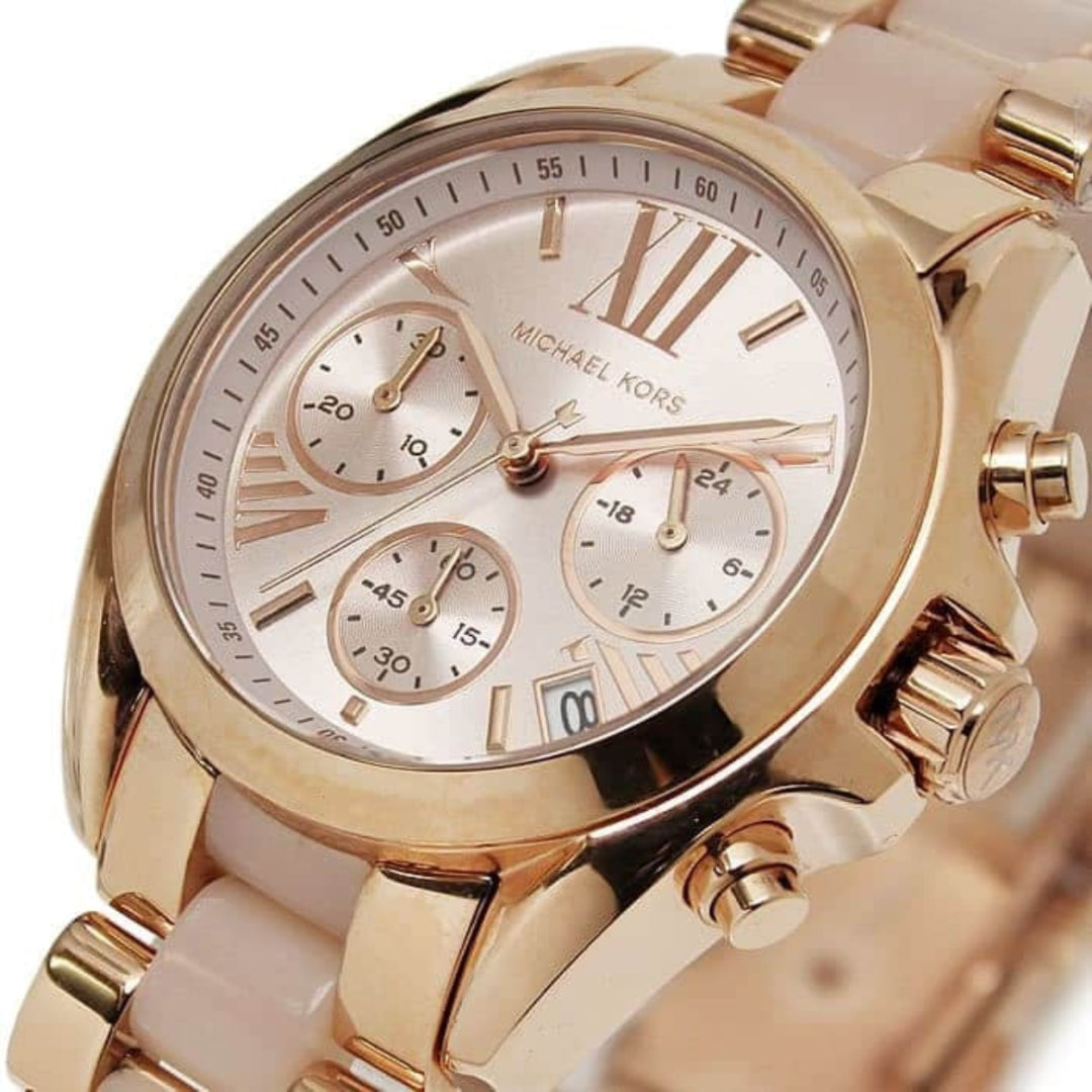 Michael Kors MK6066 Bradshaw Women's Rose Gold Watch - SJR London Timepiece