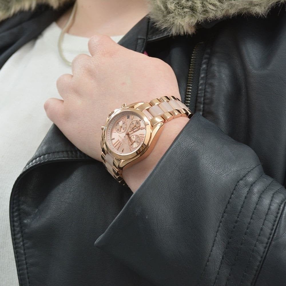 Michael Kors MK6066 Bradshaw Women's Rose Gold Watch - SJR London Timepiece
