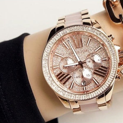 Michael Kors MK6096 Wren Women's Rose Gold Watch - SJR London Timepiece