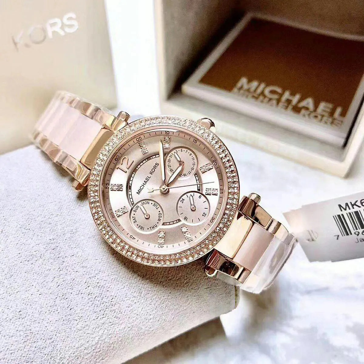 Michael Kors MK6110 Mini Parker Women's Rose Gold Watch - SJR London Timepiece