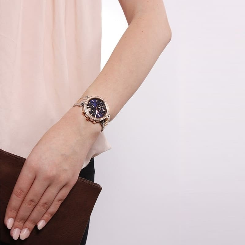 Montre bicolore Parker Michael Kors MK6141 pour femme