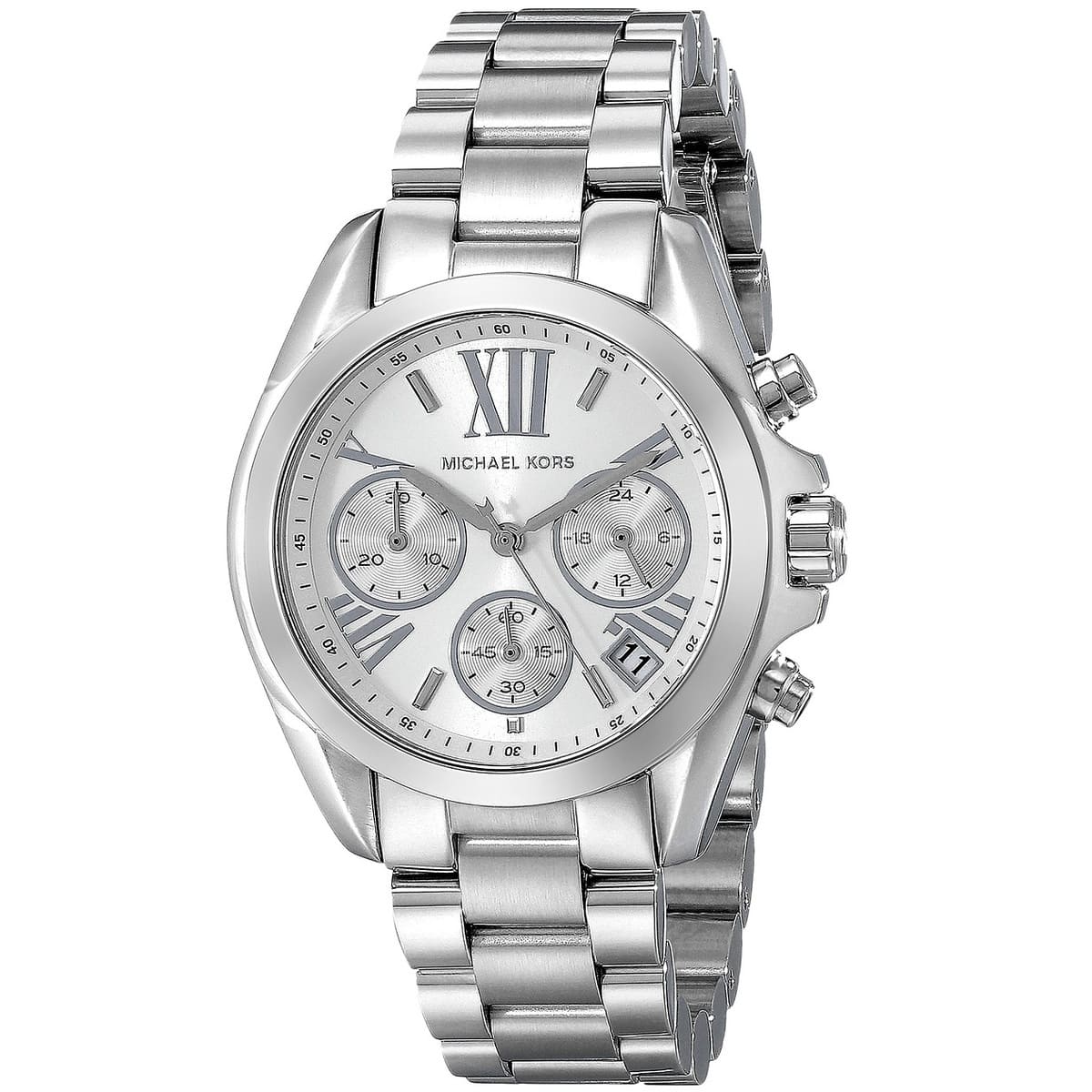 Michael Kors MK6174 Bradshaw Women's Silver Watch - SJR London Timepiece