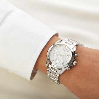 Michael Kors MK6174 Bradshaw Women's Silver Watch - SJR London Timepiece