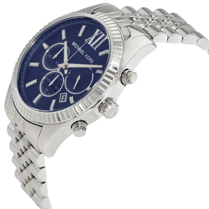 Michael Kors MK8280 Lexington Men's Silver Watch - SJR London Timepiece